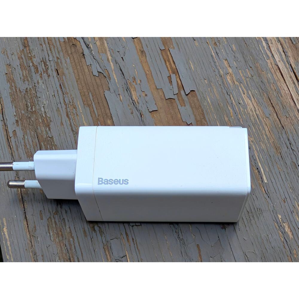 Baseus 65W GaN Pro 3-Port USB-C Fast Wall Charger